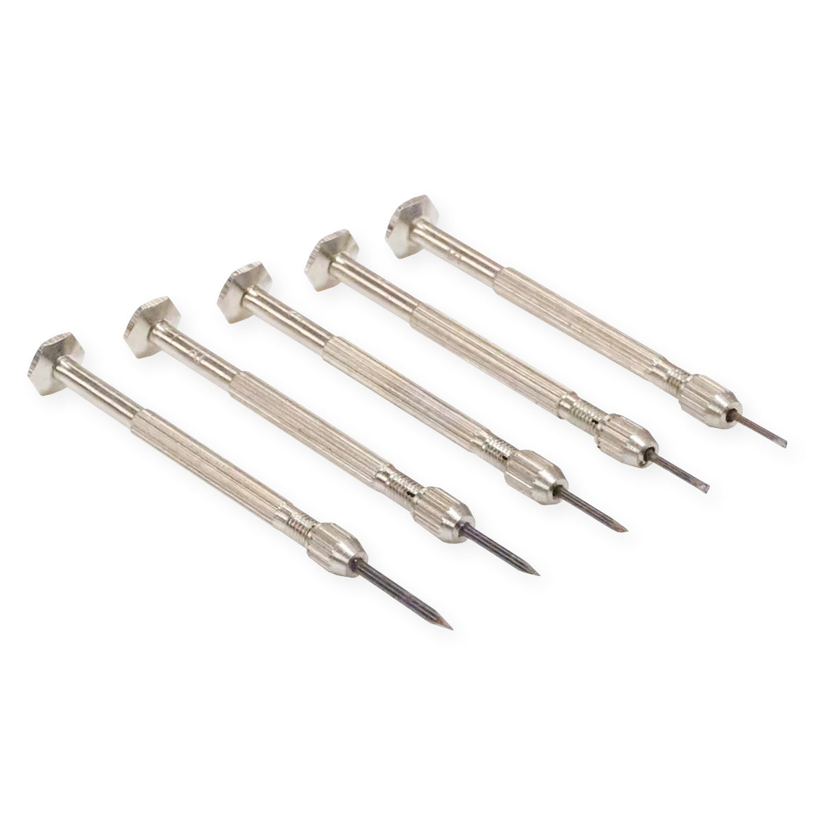 5x Set Of Watch Screwdrivers For Repairing Watches Watchmakers Tools